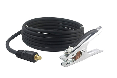 300A ground clamp lead with Dinse plug