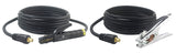 300A #1 AWG welding lead pair with LC40 connectors
