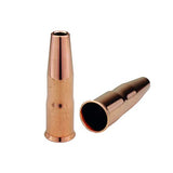 MIG Nozzles - Replacement for Lincoln/Magnum 200 to 400 and Tweco #2 to #4 Guns - Model: 22 - Slip-On - Short Stop