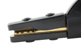 AF-50-style electrode holder copper jaws close-up