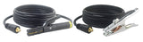 350A 1/0 AWG welding lead pair with electrode holder, work clamp and LC40 connectors