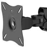 Double Monitor Mount - Double Extended Arm - Full Motion - Screen: 10" to 27"