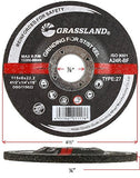 Grinding Disc, Stainless Steel Grinding wheels - 4-1/2" x 1/4" x 7/8" - T27