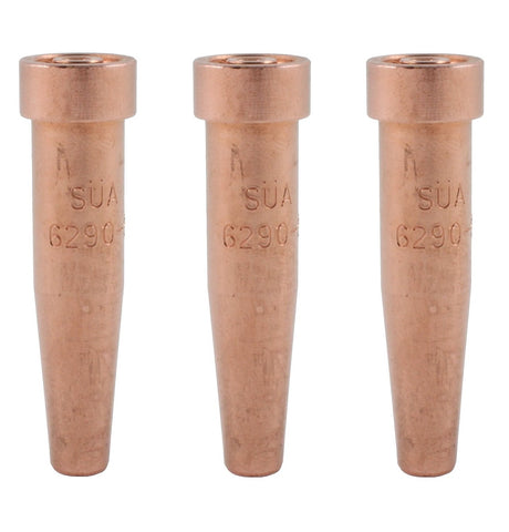 (3 PACK)  - 6290 Series Acetylene Cutting Tip - Compatible with Harris