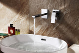Sanipro Modern Single lever wall basin mixer faucet - Series: Dione
