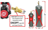 Oxyfuel Gas Regulator - Welding Gas Gauges - 25HX Series