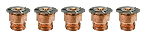 '- Tungsten adapter for 9, 20, 17, 18 & 26 Series TIG Torches with Fused Quartz Argon-Saving Configuration