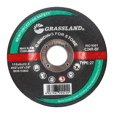 Grinding Disc, Concrete/Masonry/Stone Grinding wheel - 4-1/2" x 1/4" x 7/8" - T27