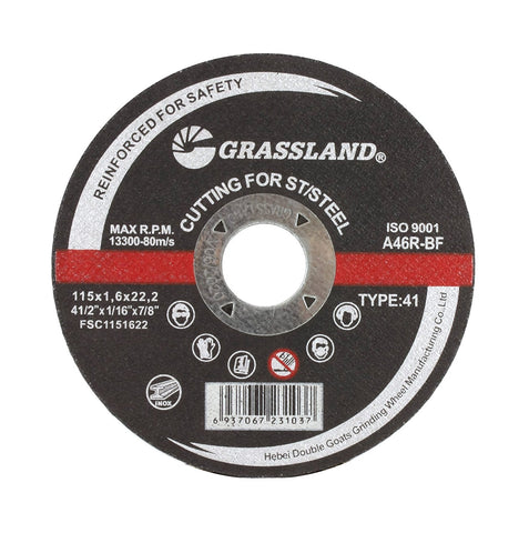 Cutting Disc, Stainless Steel Freehand Cut-off wheel - 4-1/2" x 1/16" x 7/8" - T41