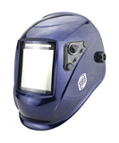 Welding Helmet  - Model: Vector - Auto Darkening - Largest Viewing Area: 4" x 4" - Photovoltaic Powered - Ergonomic Headgear