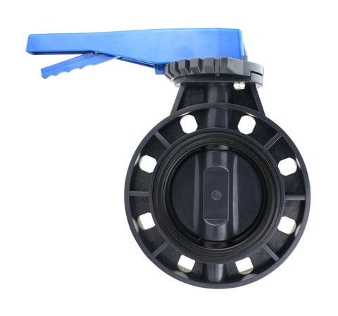 PVC Butterfly valve 6" - EPDM Seals - Sanipro