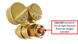 Regulator Welding Gas Gauges - Rear Connector - LDB series