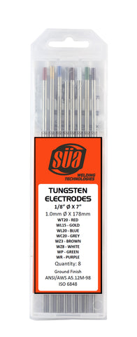 Tungsten Electrodes - Mixed Colors - (Red, Gold, Blue, Grey, Green, Purple, Brown, White)