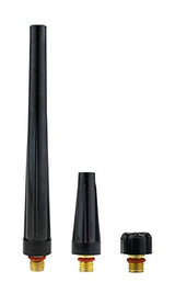 Assorted long, medium and short back caps for WP-9/20 TIG torches