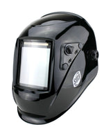Black SÜA Vector auto-darkening welding helmet