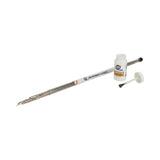 Brazing-rod bundle with flux jar and brush cap