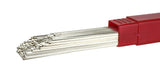 Bundle of flat phos-copper rods extending from a red tube