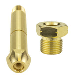 CGA-510 nipple and nut set, end view