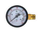CO2 high-pressure gauge with 0–3000 psi scale