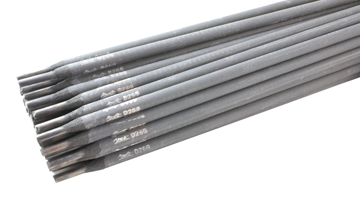 Bundle of D266 high-manganese hardfacing electrodes
