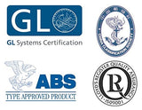 E6010 product graphic displaying approval organization logos