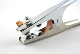EG300 ground clamp copper braid and terminal close-up