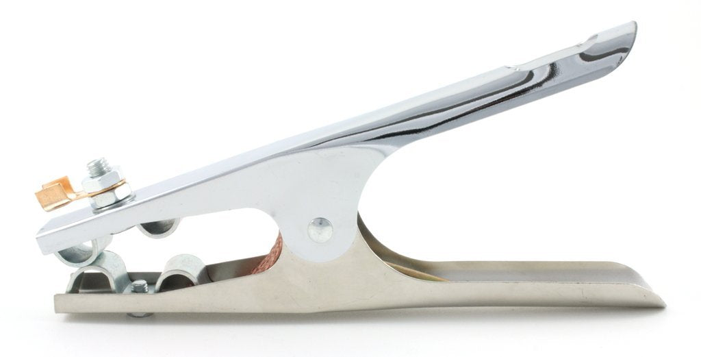 EG300 steel ground clamp side view