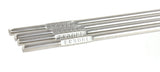 ER308L alloy identification stamped on stainless steel TIG rods