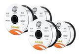 Four SÜA ER4043 1 lb aluminum MIG wire spools