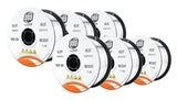 Six SÜA ER4043 1 lb aluminum MIG wire spools