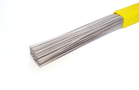 ER4047 flux-cored aluminum brazing rods in yellow sleeve
