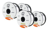 Four SÜA ER5356 1 lb aluminum MIG wire spools