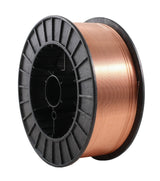 ER70S-6 copper-coated MIG welding wire on large spool