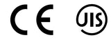 CE and JIS markings graphic for welding wire