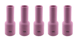 Five size 10XL pink ceramic large-diameter gas-lens cups