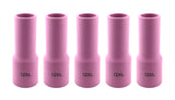 Five size 12XL pink ceramic large-diameter gas-lens cups