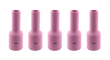 Five size 8XL pink ceramic large-diameter gas-lens cups