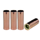 Four self-insulated copper 21 threaded MIG nozzles