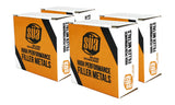 Four SÜA welding wire retail boxes