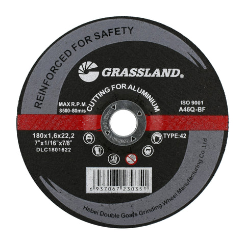 Grassland seven-inch T42 aluminum cut-off wheel