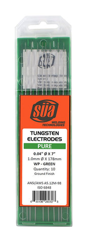 Green-tip pure tungsten retail package