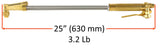 25-inch straight cutting torch dimension diagram