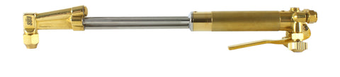 Straight cutting torch without installed tip