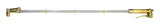 Long straight cutting torch, full side view