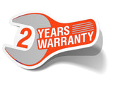 Two-year warranty graphic