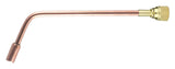 J-63 heating tip assembly with angled copper heating head