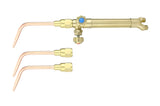 J-series torch handle with three welding tips