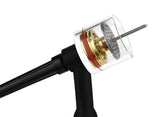 Large-diameter quartz cup installed on a 9 or 20 series TIG torch