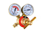 LDB acetylene regulator angled view