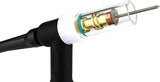 Long quartz cup installed on a 17, 18 or 26 series TIG torch
